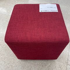★ジモティ割あり★  オットマン 赤 クリーニング済み TJ8354