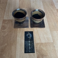 天目 湯呑み 二客揃の画像