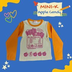 Mini-K 子供用ロングTシャツ2枚セット。サイズ110。の画像