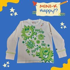 Mini-K 子供用ロングTシャツ2枚セット。サイズ110。の画像
