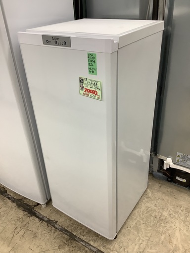三菱 1ドア 冷凍庫 MF-U12H-W 管C240903BK (ベストバイ 静岡県袋井市)