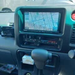 ハイゼット　4WD　ルーフキャリア　ナビ　テレビ　ETCの画像