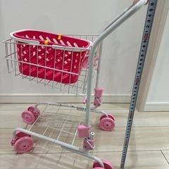 《お値下げ》お買い物カートとカゴの画像