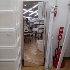★ジモティ割あり★ フィルムミラー ホワイト　H121×D2×W...