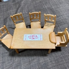 シルバニアファミリー　家具13点　ダイニングセット　キッチン　シンクの画像