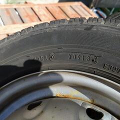 商談中　軽トラ用夏タイヤ１２インチスチールホイルセットの画像