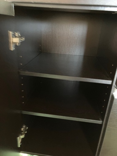 キッチン収納　カウンター　ブラウン　美品
