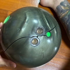 ボーリングケース、ボール2個の画像