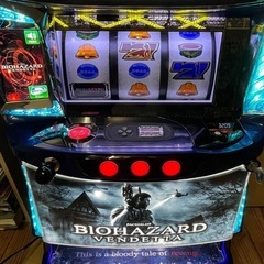 パチスロ実機　バイオハザードバンデッタの画像