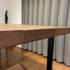 ダイニングテーブル　手作りの画像