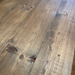 ダイニングテーブル　手作りの画像