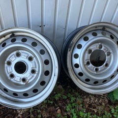トヨタ 純正 スチール 15インチ 5.5J +29 139.7 6H スチールホイール 4本の画像
