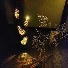 竹灯り　ひょうたん【瓢箪】bamboo light　