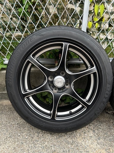 5ZIGEN ゴジゲン プロレーサー DF-V6 ブラックマシニング　16インチ6.5J