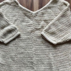 フレームワークス ニット フリーサイズ  アイボリー  ベージュ