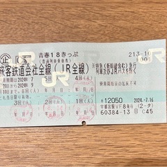 【お話中】青春18切符　