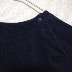 無印良品 カットソーM ネイビー の画像