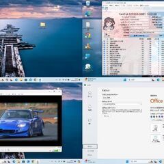 値下げしました！ No.18 🤡 オフィス2021付き！  Core i3-2310M@2.10GHz / windows11 / SSD120GB / メモリ 6GB / DVD-RAM / dynabook Satellite B551Cの画像