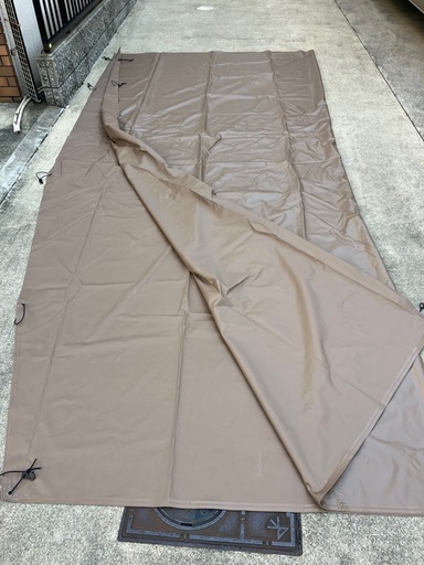 【現物確認後キャンセルOK】コールマンウェザーマスターコクーン2用　グランドシート