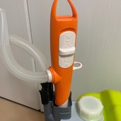 18Lポリタンク　乾電池式灯油ポンプ付きの画像