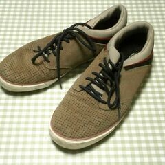  ◆keen キーン スニーカー シューズ ベージュ 42 中古品