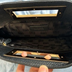 マイケルコース　クラッチバッグ　黒の画像