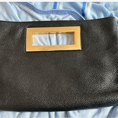 マイケルコース　クラッチバッグ　黒の画像