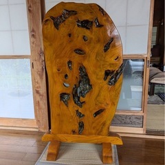 欅の置物