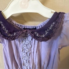 ANNA SUI MINI 花柄　ワンピース　90 100 の画像