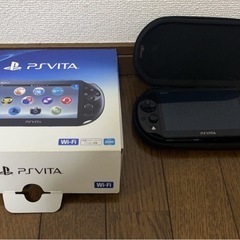 【美品】PlayStation Vita Wi-Fiモデル ブラック PCH-2000の画像