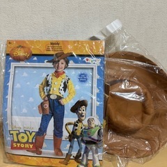 【値下げ】ハロウィン 子供用　トイストーリー ウッディコスチューム