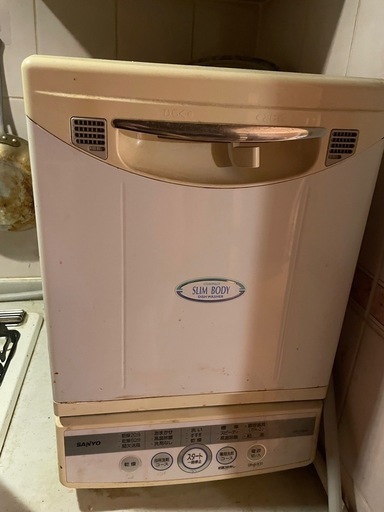 動作確認済みsanyo 食洗機ほそピタDW-SX2600(W) (のあ) 東十条の