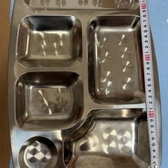 配膳用お盆 #食堂 #バイキング 食洗機可 ステンレス製　業務用...