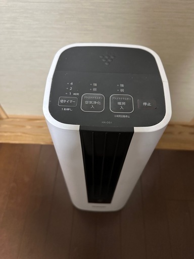 シャープ　セラミックファンヒーター　HX-DS1-W\n