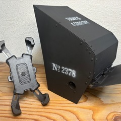 【新品】バイク用スマホカバー（ホルダー付き）日除雨よけ　配達デリ...