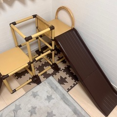 滑り台　ジャングルジム