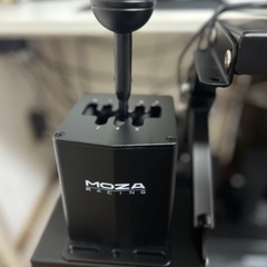 MOZA R5 ダイレクトドライブ ハンコン クラッチ＋シフター＋スタンドセットの画像
