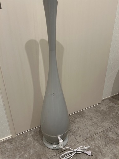 【美品】Francfranc シレーヌ 超音波式2WAY加湿器 グレー アロマ対応 フランフラン