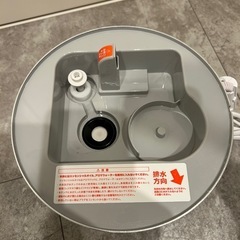 【美品】Francfranc シレーヌ 超音波式2WAY加湿器 グレー アロマ対応 フランフランの画像