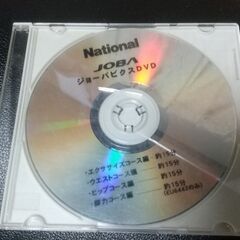 National ジョーバ EU6442　DVD付きの画像