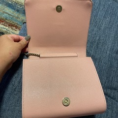 ショルダーバッグ　Yロゴ　ピンクの画像