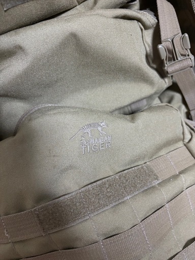 タスマニアンタイガーマルチカムバックパック50L