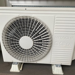 ジャンク　白くまくんHITACHI ルームエアコンの画像
