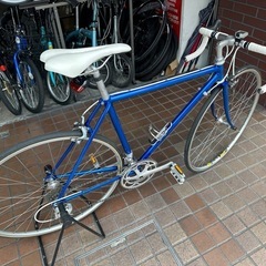 ★美品★ヴィンテージ　クロモリフレーム　オーダー　ロード　2×10speed　（SHIMANO　105）ブルー　の画像