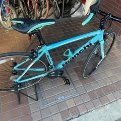 ★美品★Bianchi（ビアンキ）ヴィアニローネⅦ　SORA　2×9speed　チェレステ　の画像