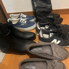 スニーカー　レインシューズ　ブーツ　5足セット