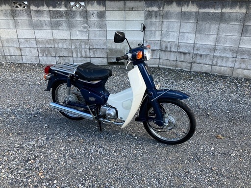 【御成約済】群馬県　伊勢崎市　原付　 スーパーカブ50カスタム　タイヤ新品❗️ 4速❗️セル付きの豪華装備‼️