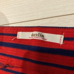 dazzlin ビスチェ　ボーダーの画像