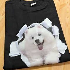 サモエド/プリントTシャツ（新品）2XLの画像