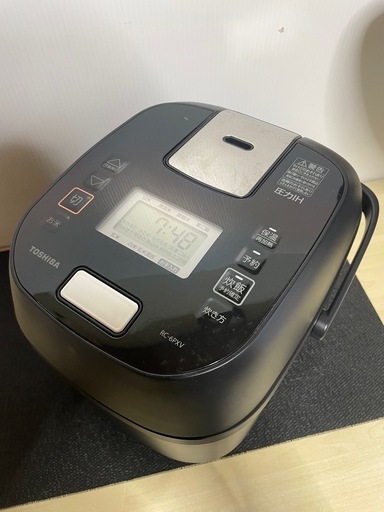 ※ 受付終了TOSHIBA 東芝　圧力IH炊飯器　24年製　RC-6PXV 3.5合